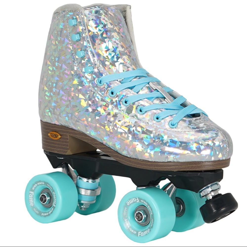 *NEW* Sure-Grip Prism Indoor Roller Skates